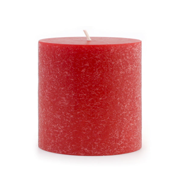 Red Pillar Candle | 3x3