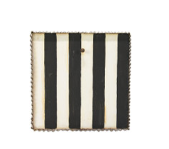 Black & White Striped Mini Gallery Display Board