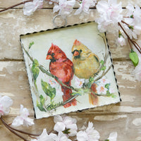 Spring Cardinal Pair | Mini Gallery