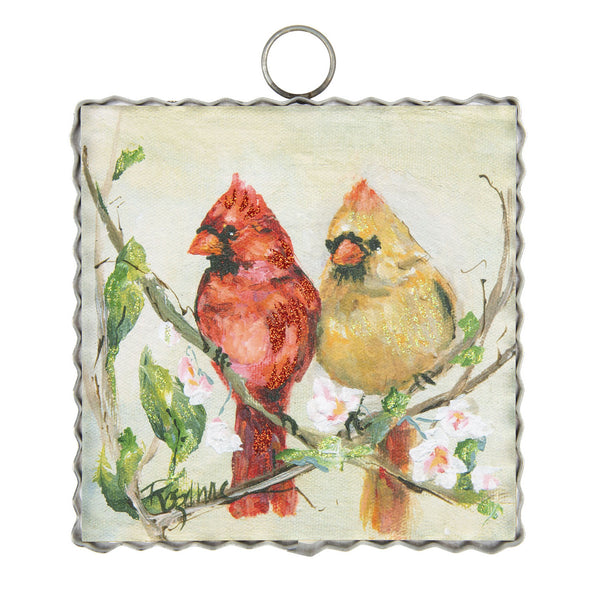 Spring Cardinal Pair | Mini Gallery