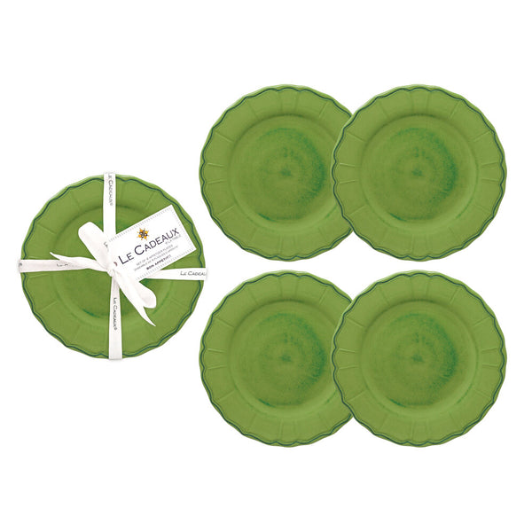 Terra Sage Appetizer Plates | Set of 4