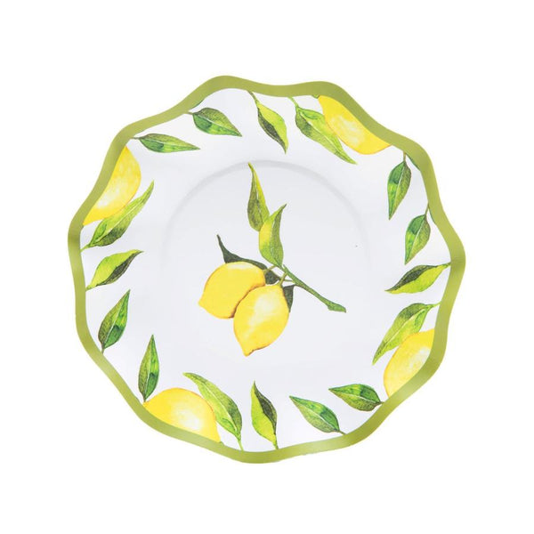 Lemon Drop | Wavy Appetizer/Dessert Bowl | Sophistiplate