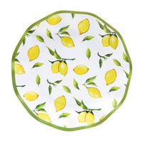 Lemon Drop | Wavy Salad Plates | Sophistiplate