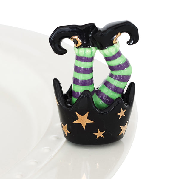 what's up witches? | witch feet mini by nora fleming